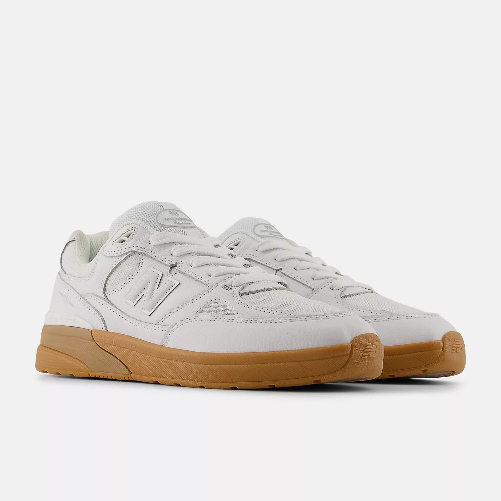 New Balance Numeric Andrew Reynolds 933 Shoes - White/Gum
