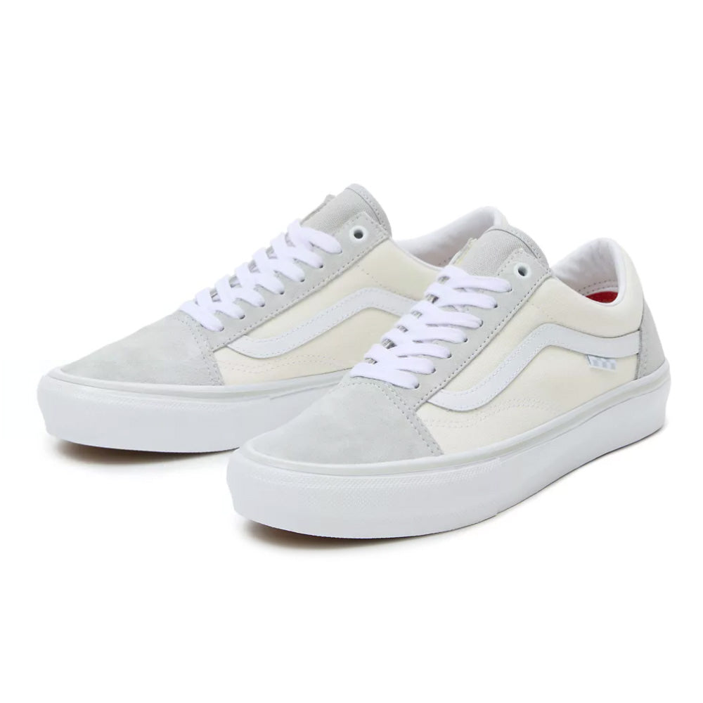 Vans Skate Old Skool Shoes - Light Grey/White