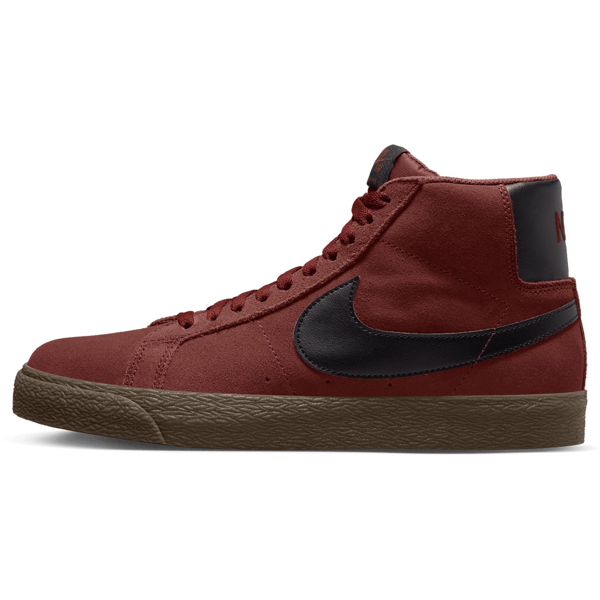 Nike SB Blazer Mid Shoes - Oxen Brown/Black-Oxen Brown