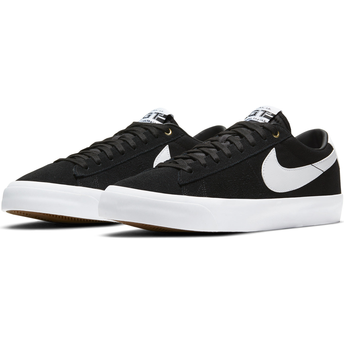 Nike SB Zoom Blazer Low GT Shoes Black/White/Black-Gum