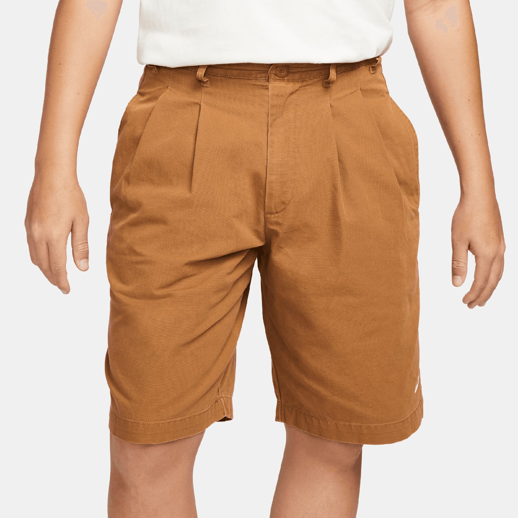 Nike Life Chino Shorts - Ale Brown/White