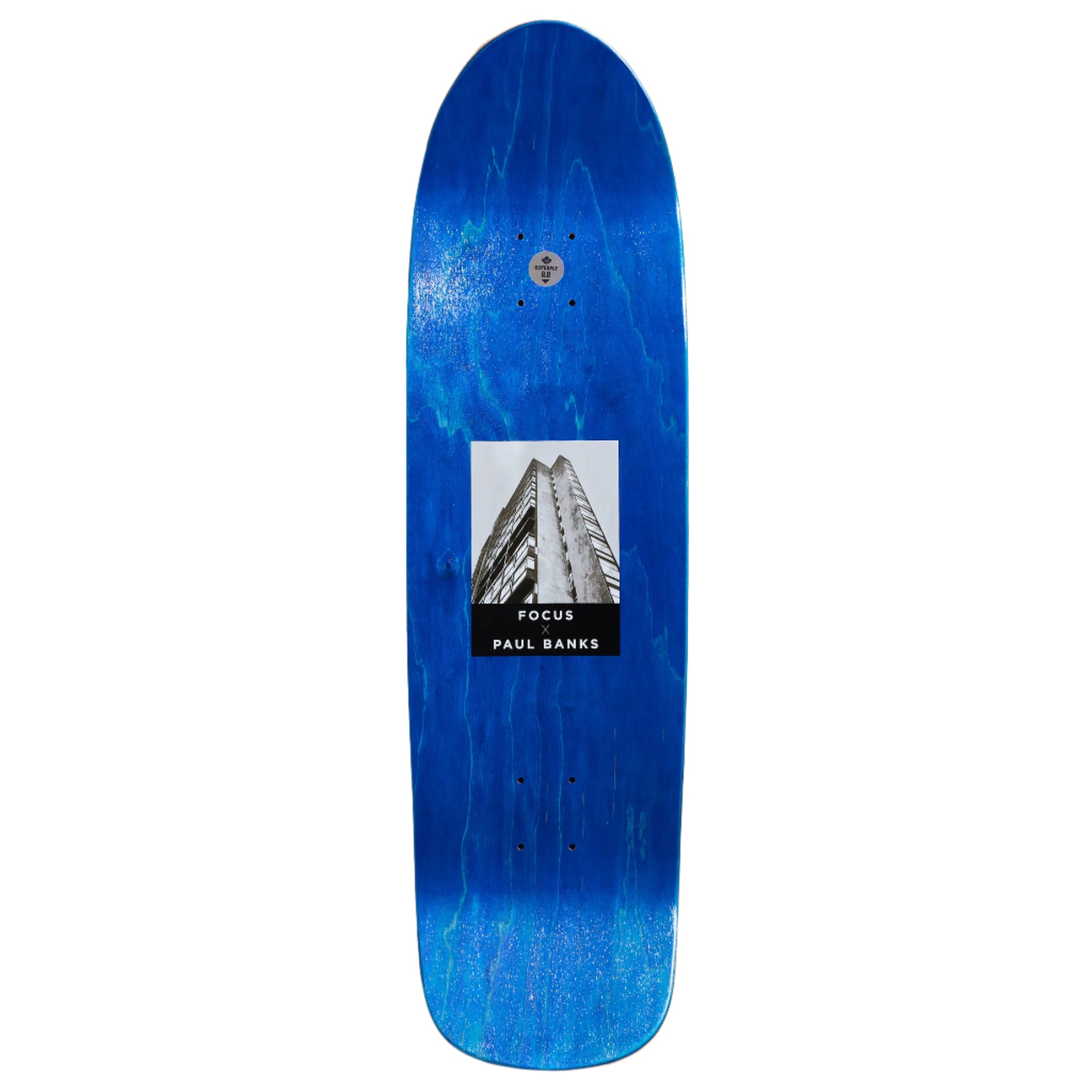 Focus x Paul Banks Edinburgh Deck - 9" Squaretail