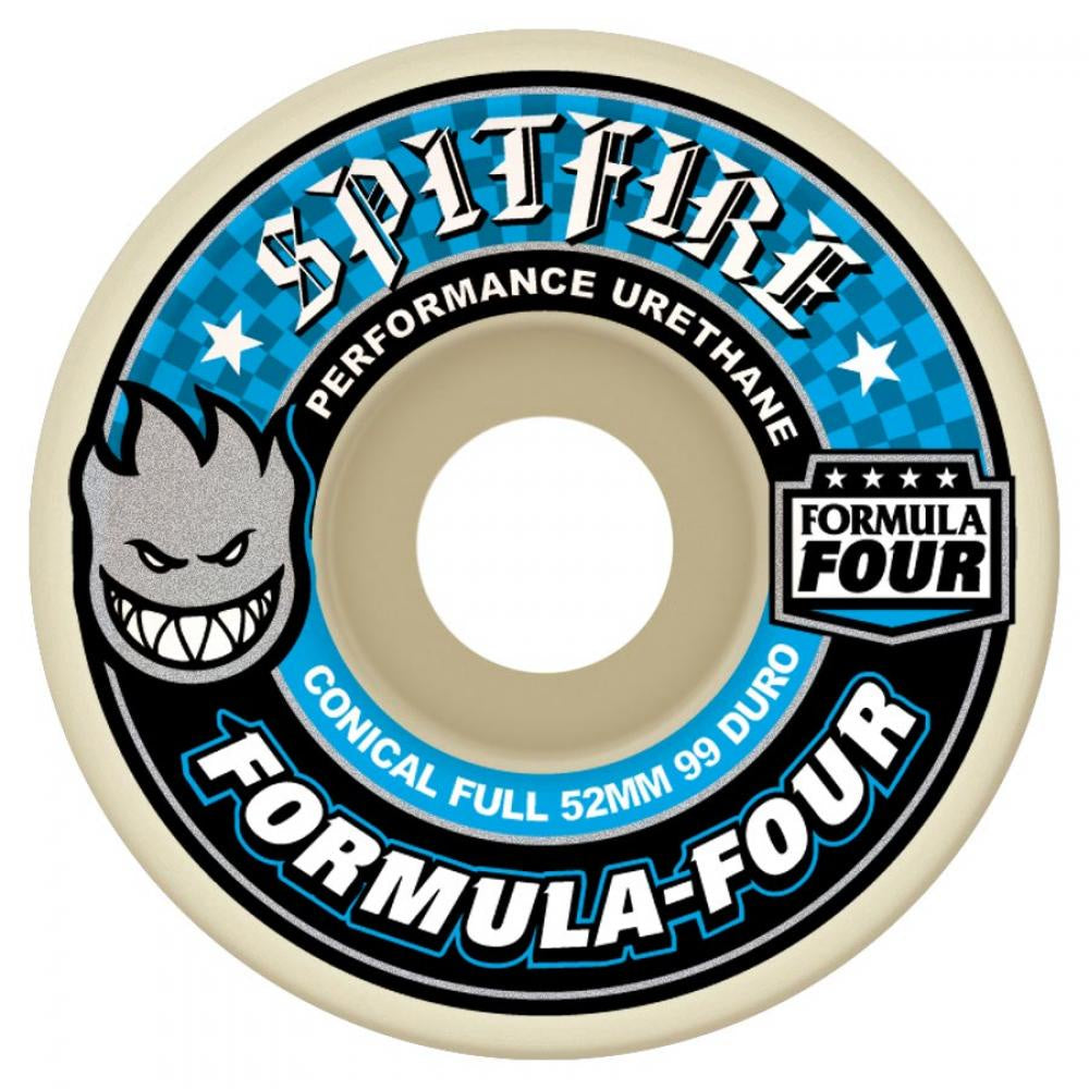 Spitfire Formula Four Conical Full Wheels 99a - 54mm