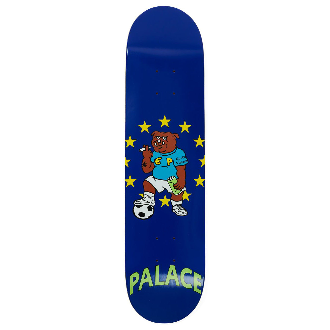 Palace Bulldog Deck Blue - 7.75" Winter 21
