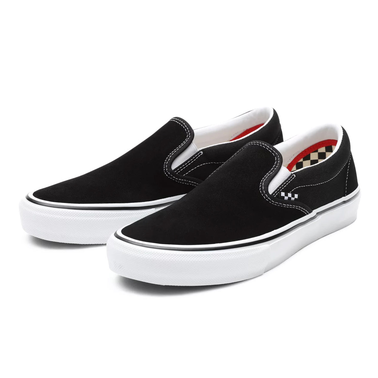 Vans Skate Slip On Shoes Black/White