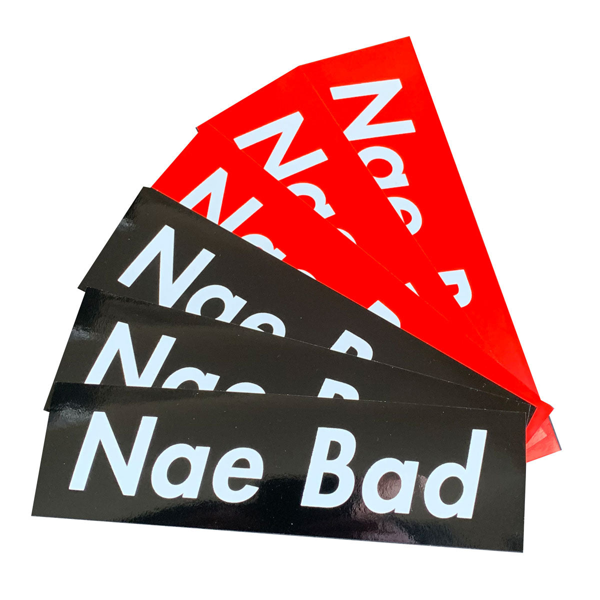 Focus Nae Bad Stickers - 6 pack