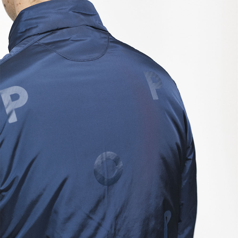 POP Trading Company Plada Reversible Padded Jacket - Bistro Green/Navy