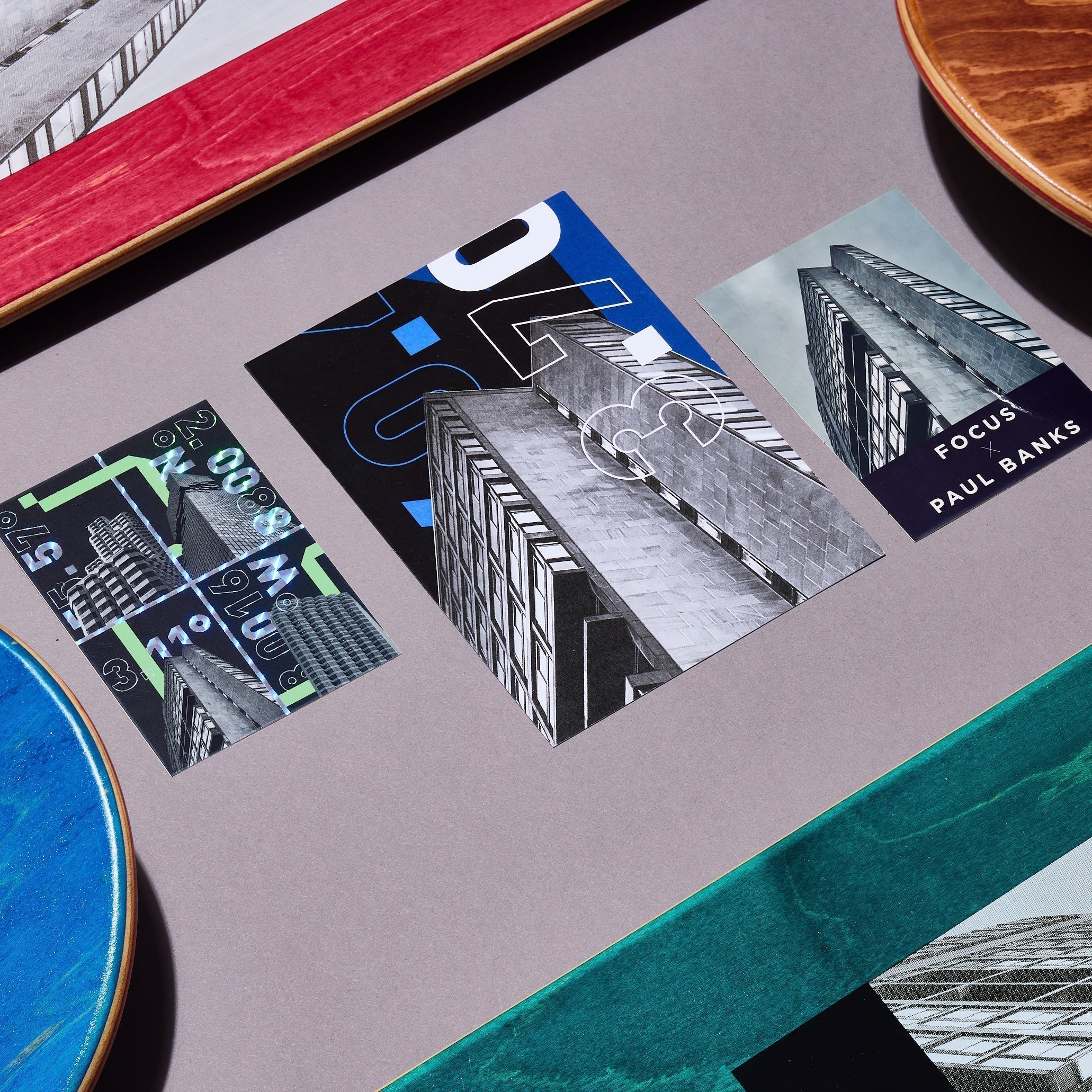 Focus x Paul Banks Edinburgh Deck - 8.75" Football Shape