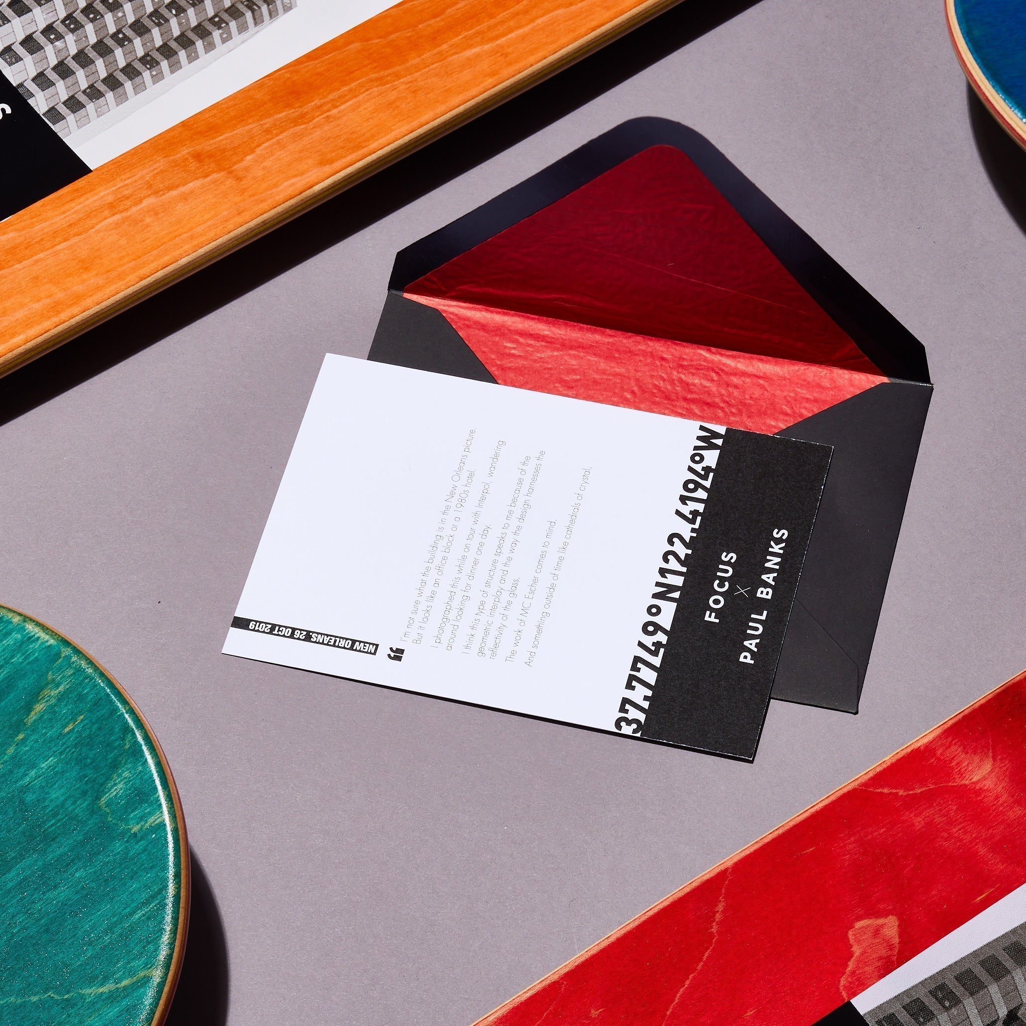 Focus x Paul Banks New Orleans Deck - 8.5" Football Shape