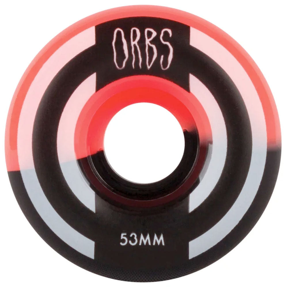 Orbs Apparitions Splits 99A Coral/Black Wheels - 53mm