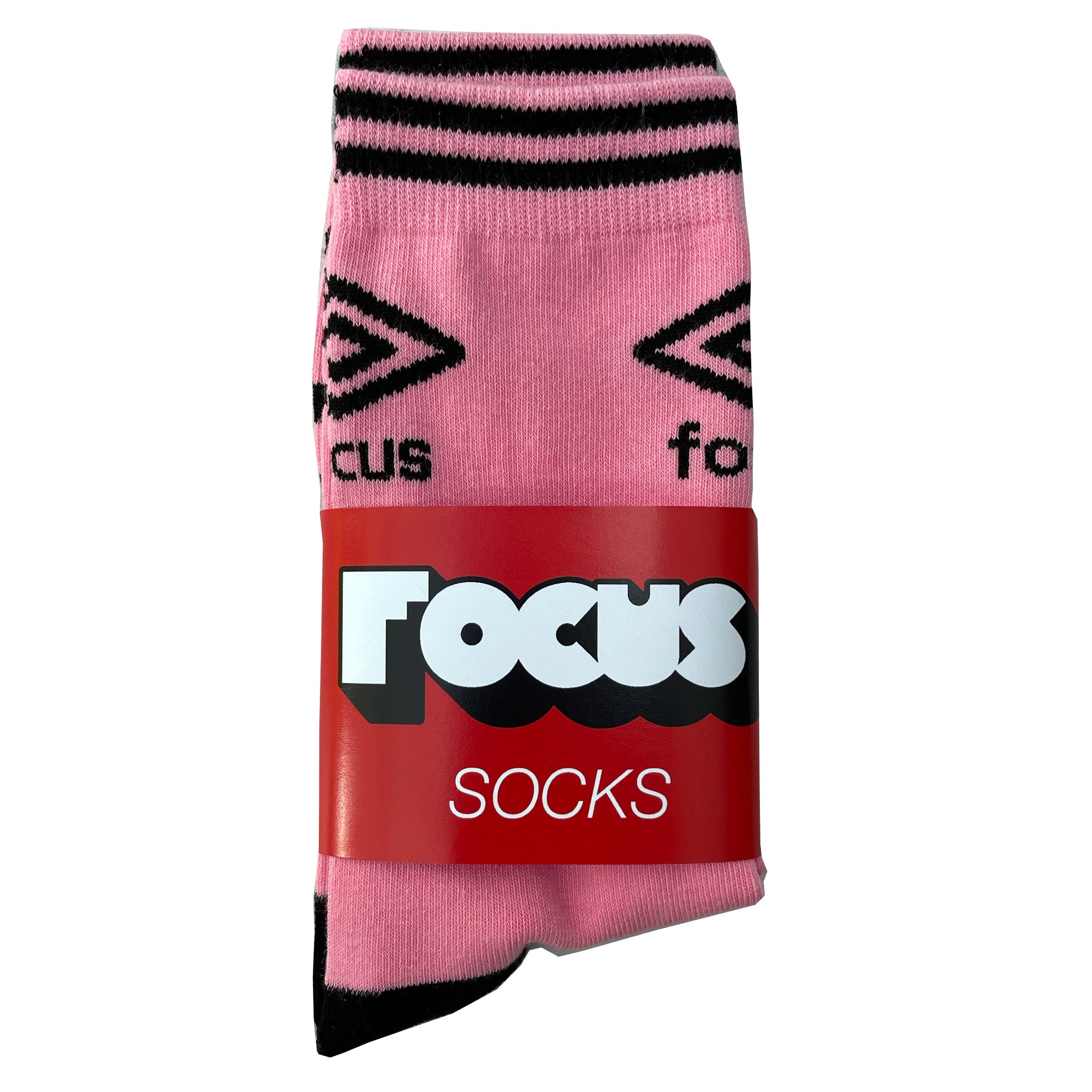 Focus Aye Aye Socks - Pink/Black