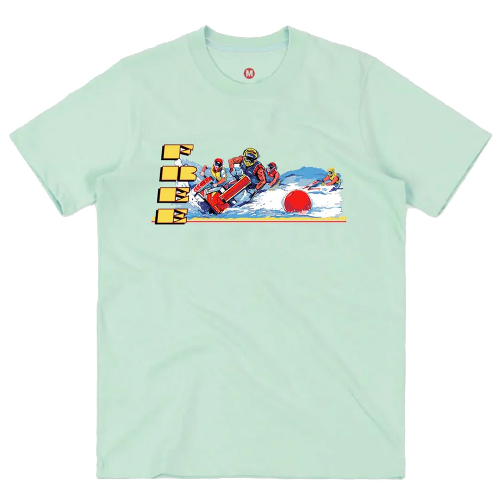 Free Skate Magazine Yeah Buoy T-shirt Pastel Green