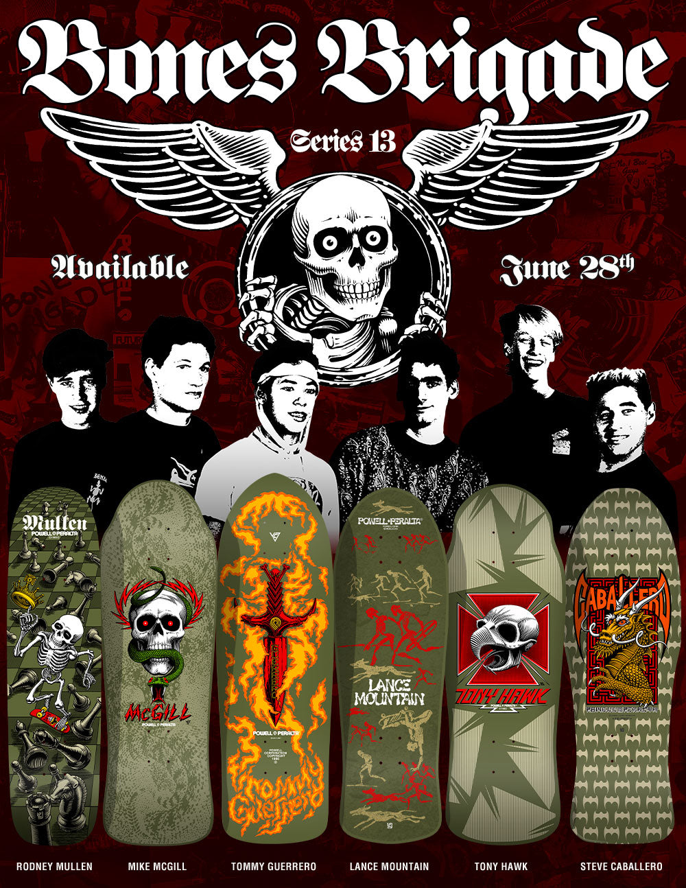 Bones Brigade Series 13 Reissue Decks