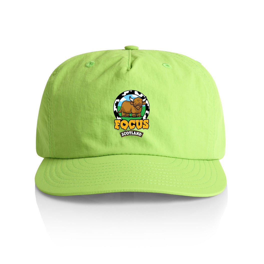 Focus Melted Coo Nylon Surf Cap - Citrus