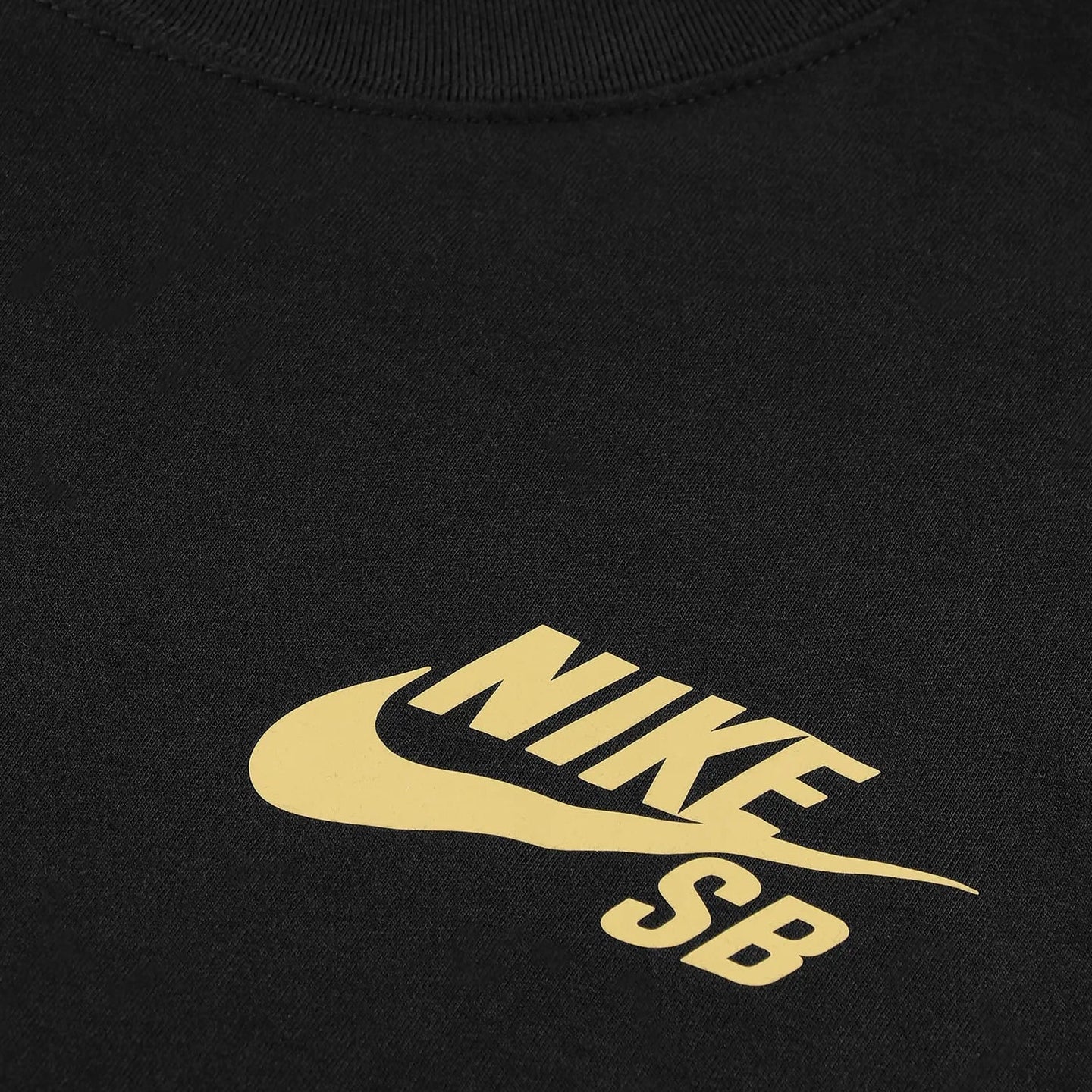 Nike SB Icon Logo T-shirt - Black/Gold