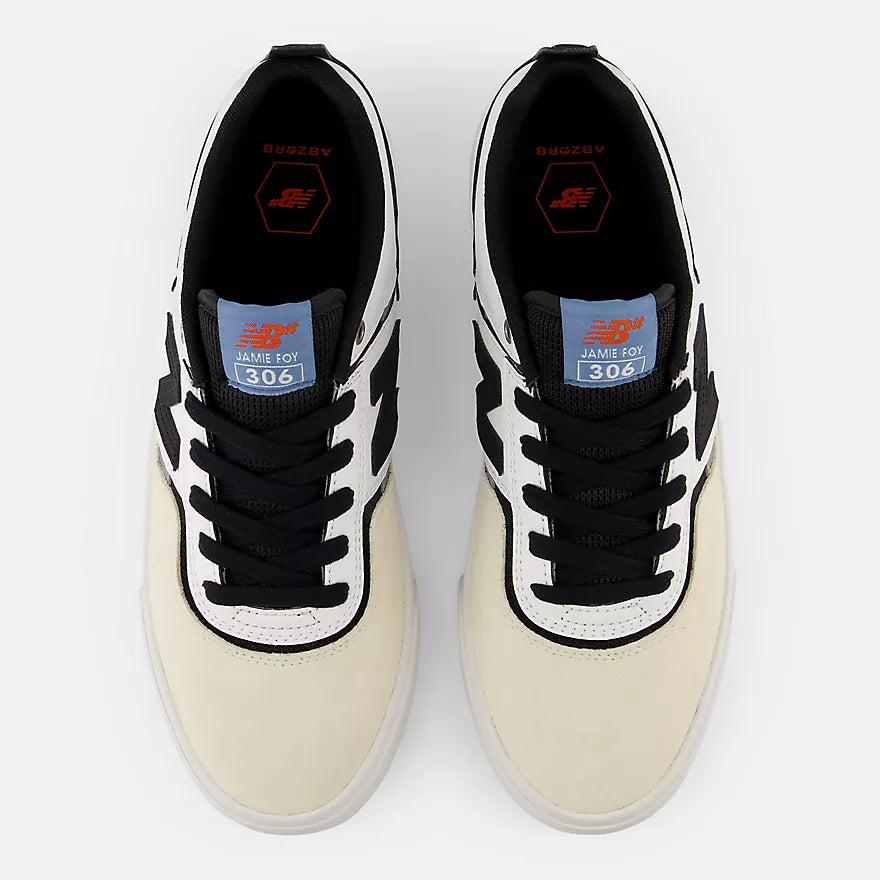 New Balance Numeric NM306 Shoes - White/Black