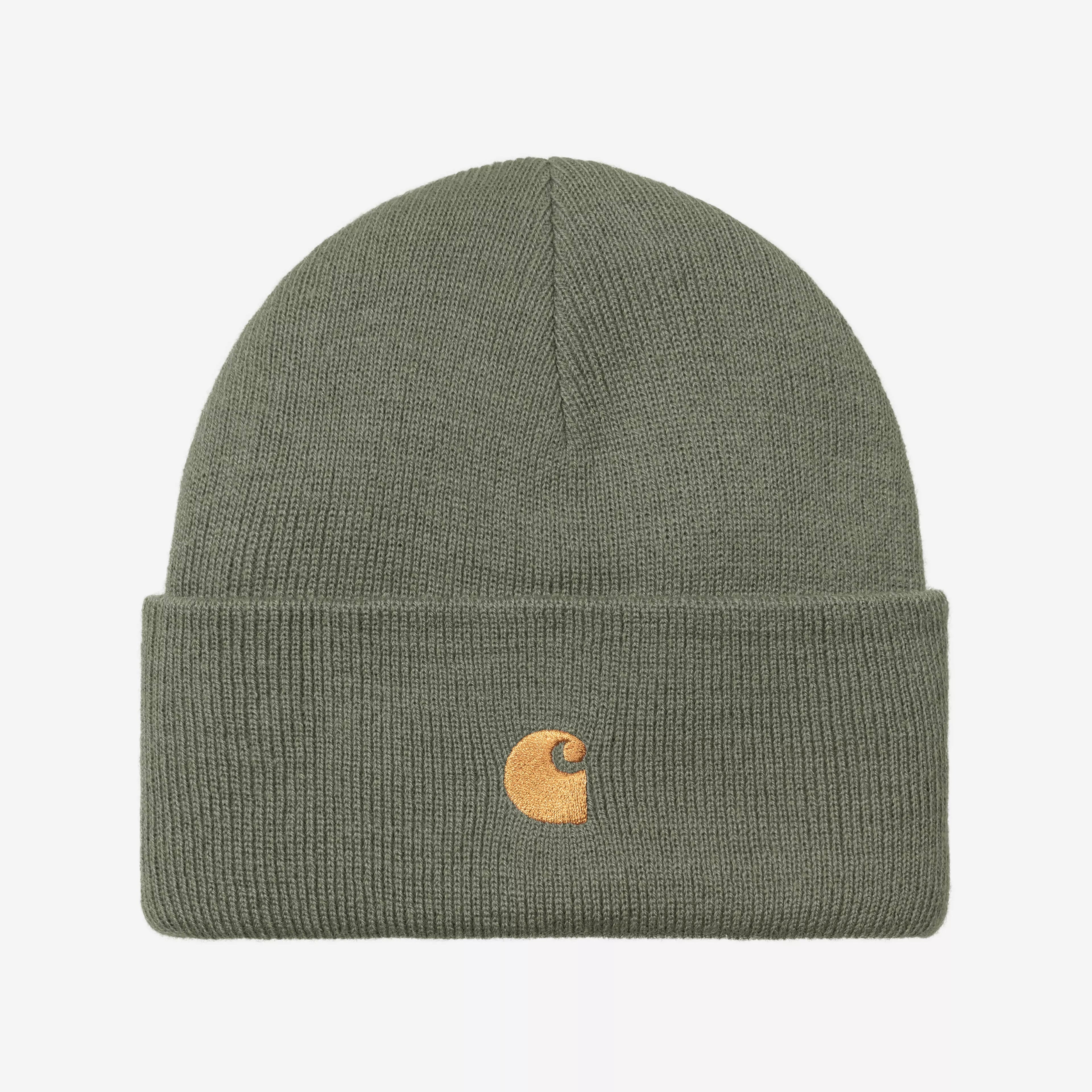 Carhartt WIP Chase Beanie - Leaf/Gold