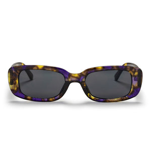 CHPO Chloe Sunglasses - Purple/Yellow Turtle
