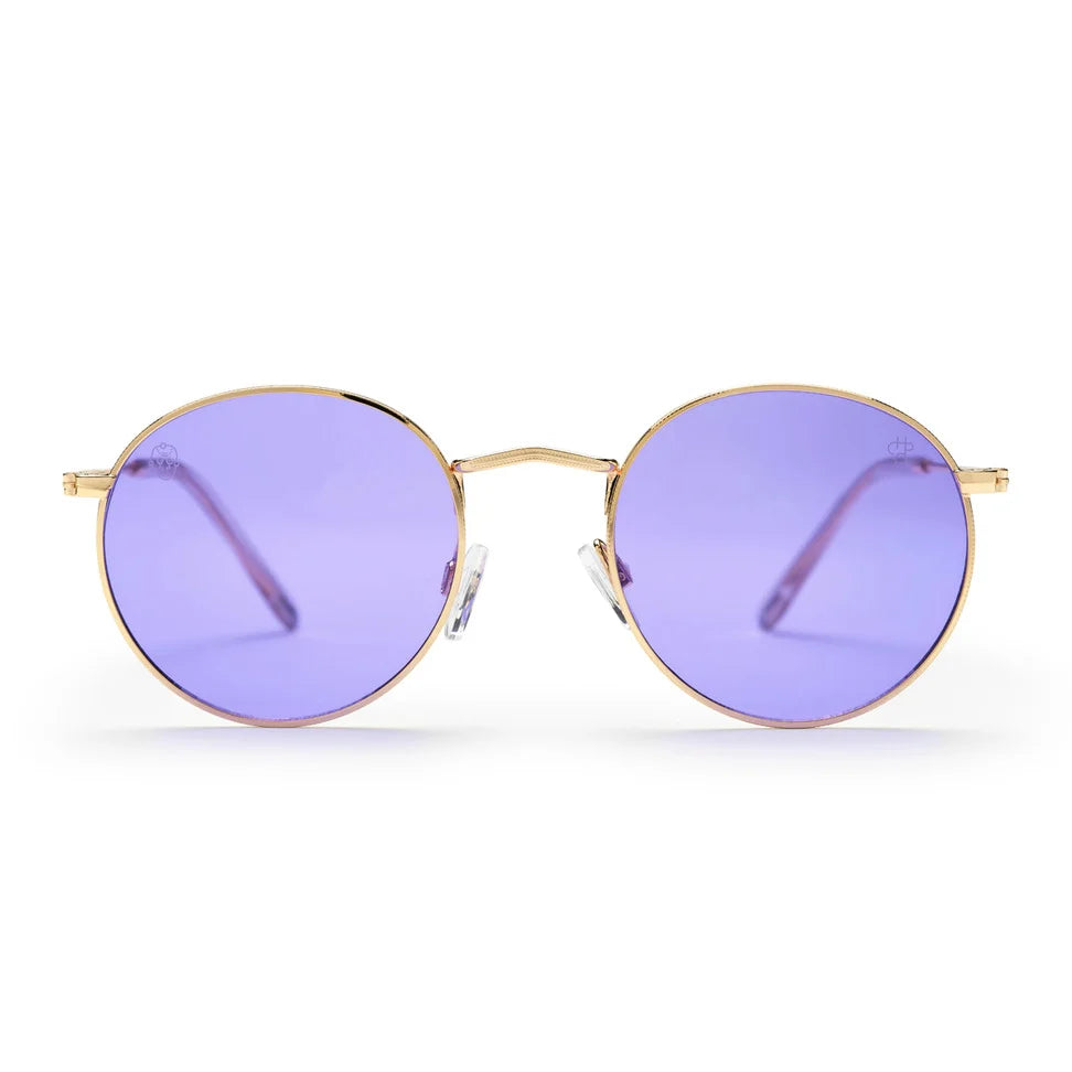 CHPO Katta Sunglasses - Gold/Purple