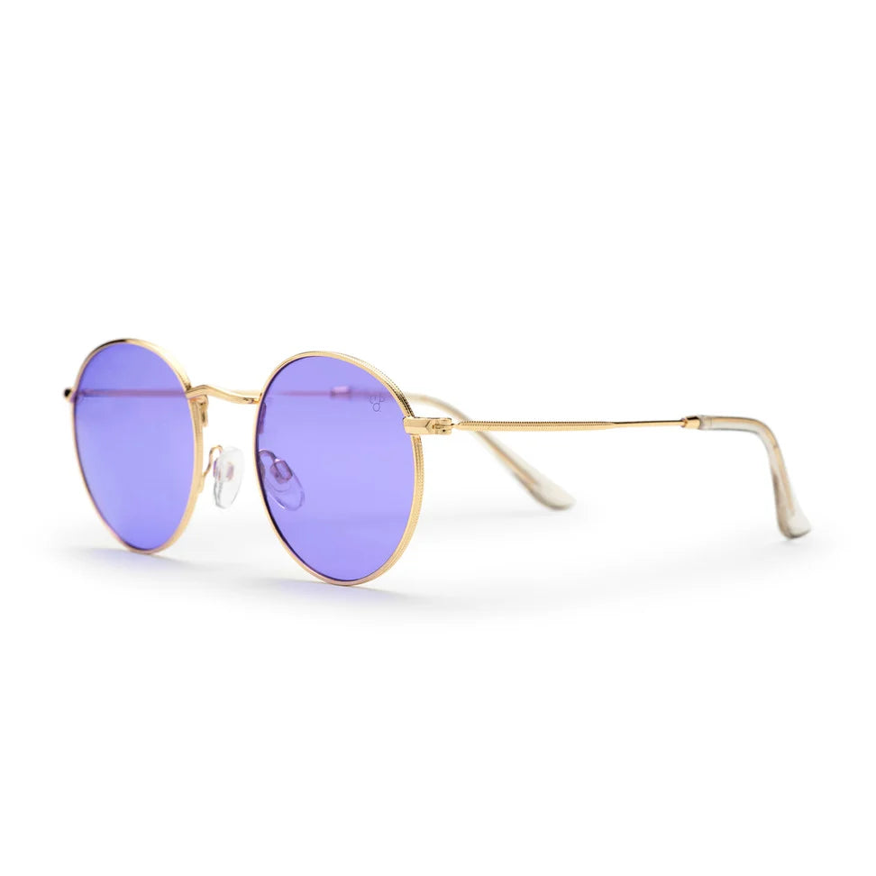 CHPO Katta Sunglasses - Gold/Purple