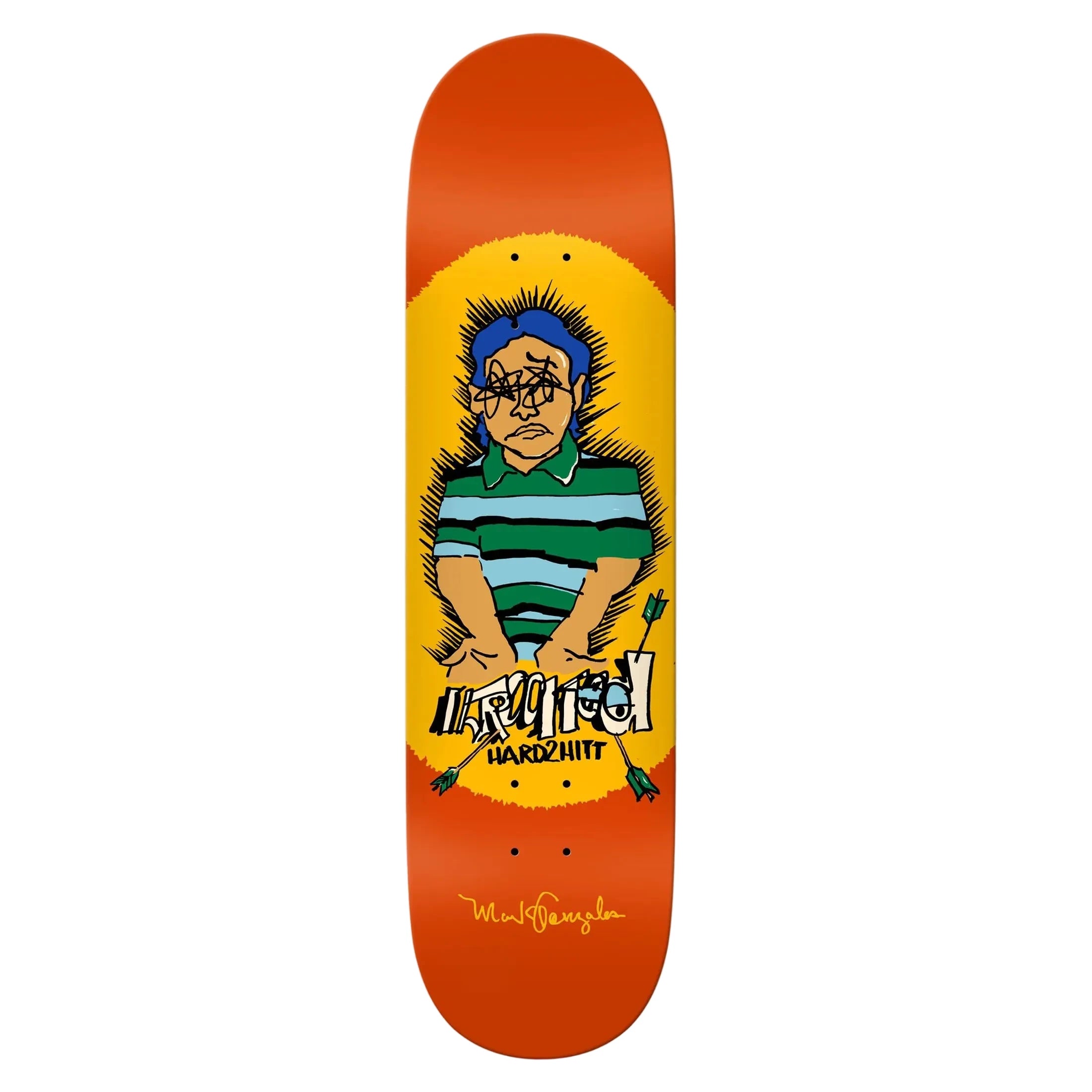 Krooked Gonz Hard2hitt Deck - 8.5”