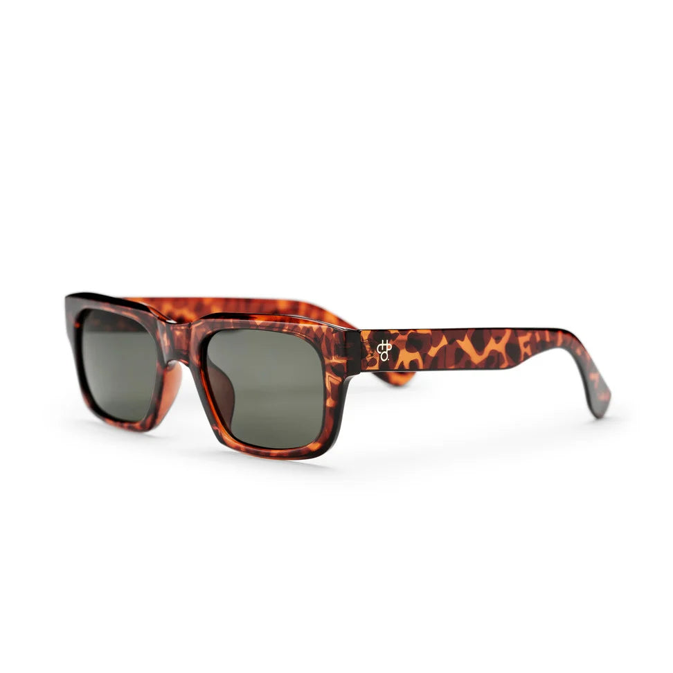 CHPO Tone Sunglasses - Turtle Brown/Green