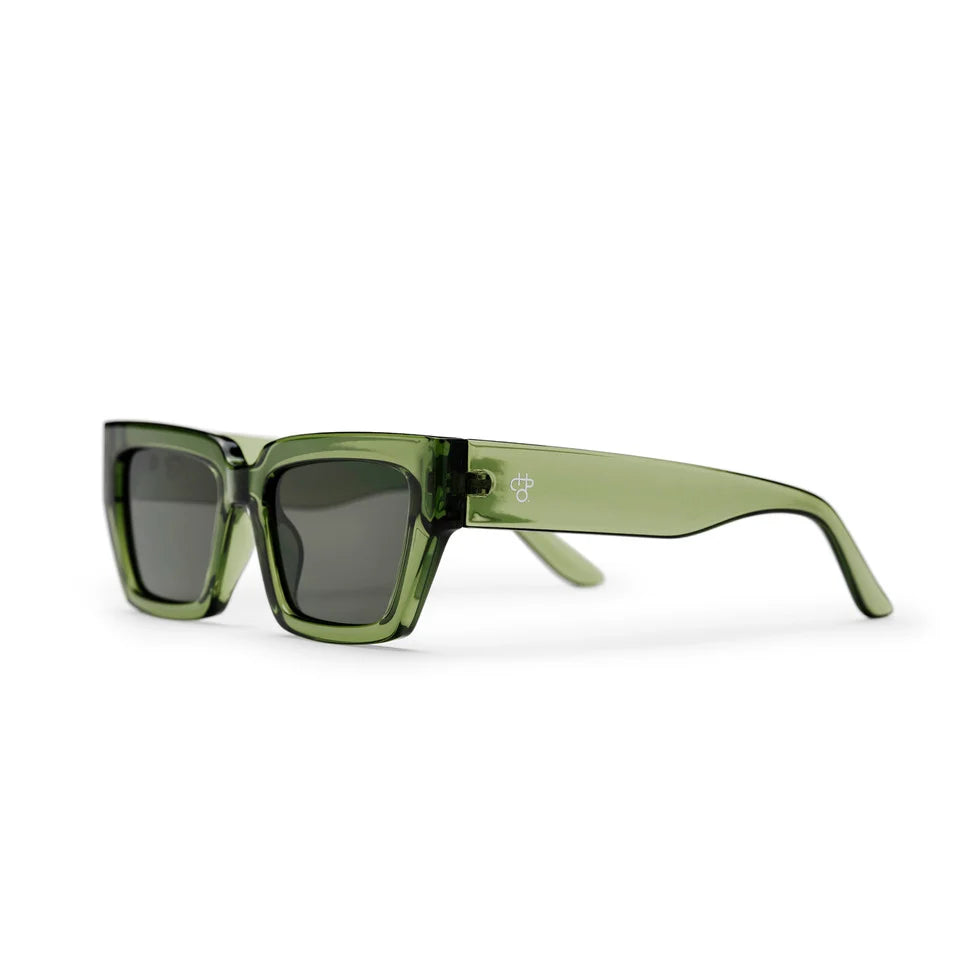 CHPO Bastian Sunglasses - Forest Green/Green