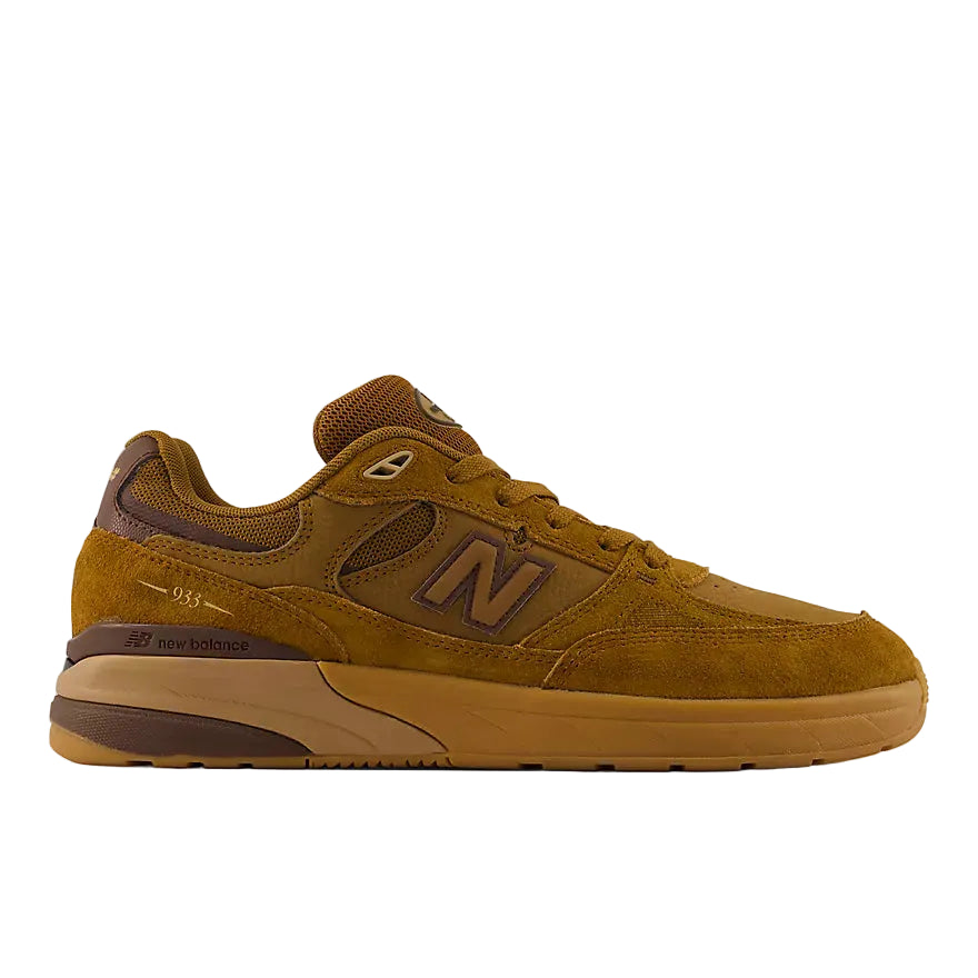 New Balance Numeric Andrew Reynolds 933 Shoes - Breakfast Tea/Pumpernickel