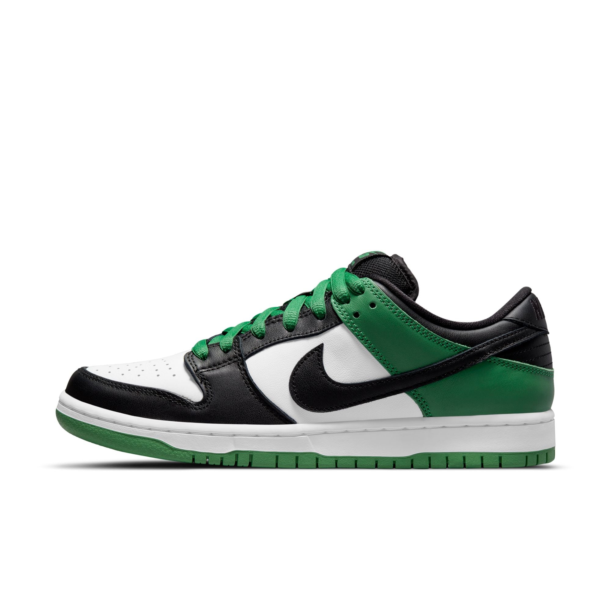 Nike SB Dunk Low Pro Shoes - Classic Green/Black-White-Classic Green