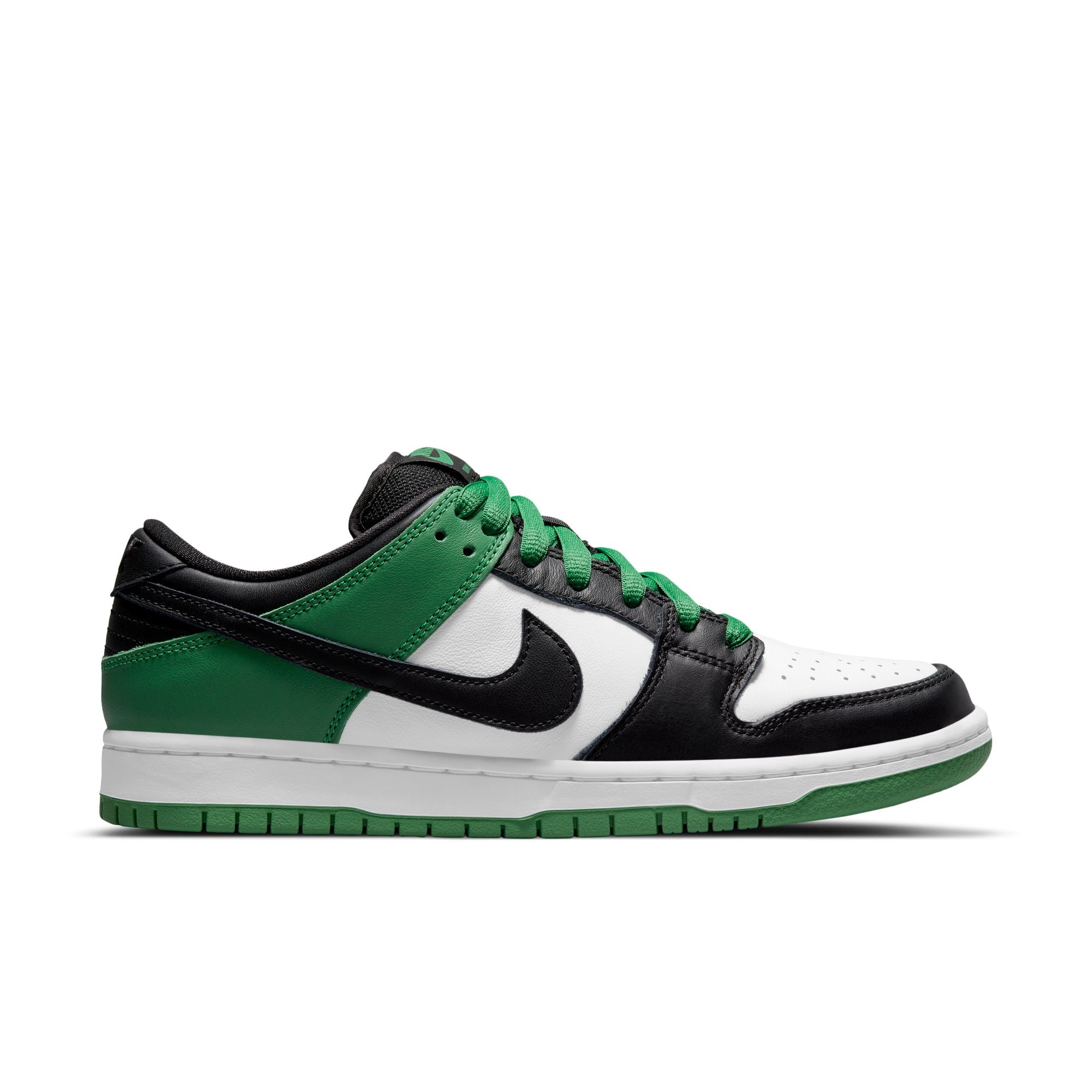 Nike SB Dunk Low Pro Shoes - Classic Green/Black-White-Classic Green