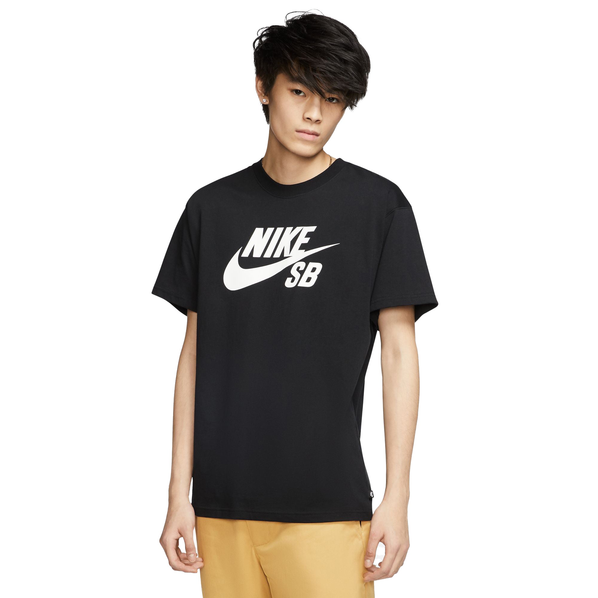 Nike SB Large Icon Logo T-shirt - Black