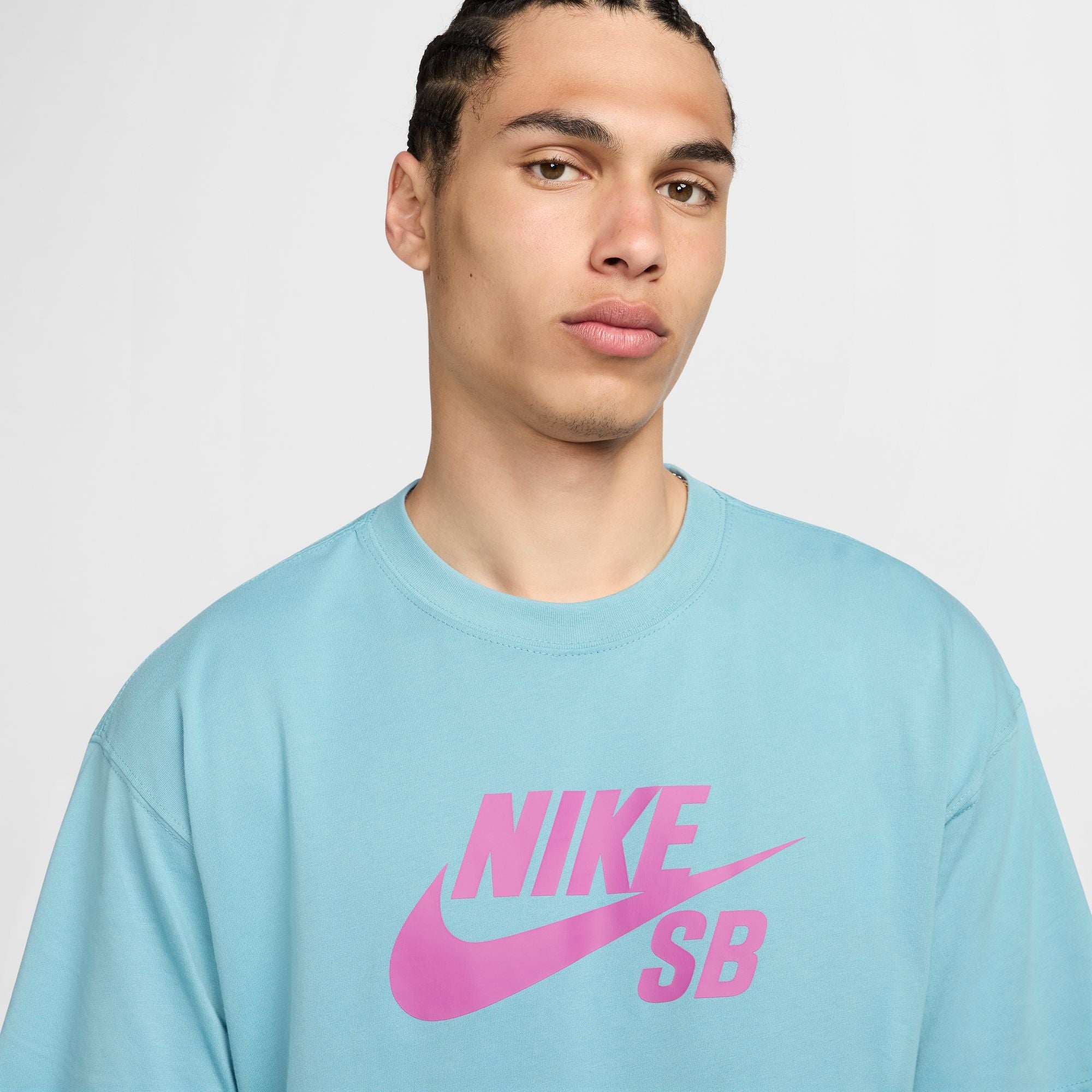 Nike SB Icon Logo T-shirt - Denim Turquoise