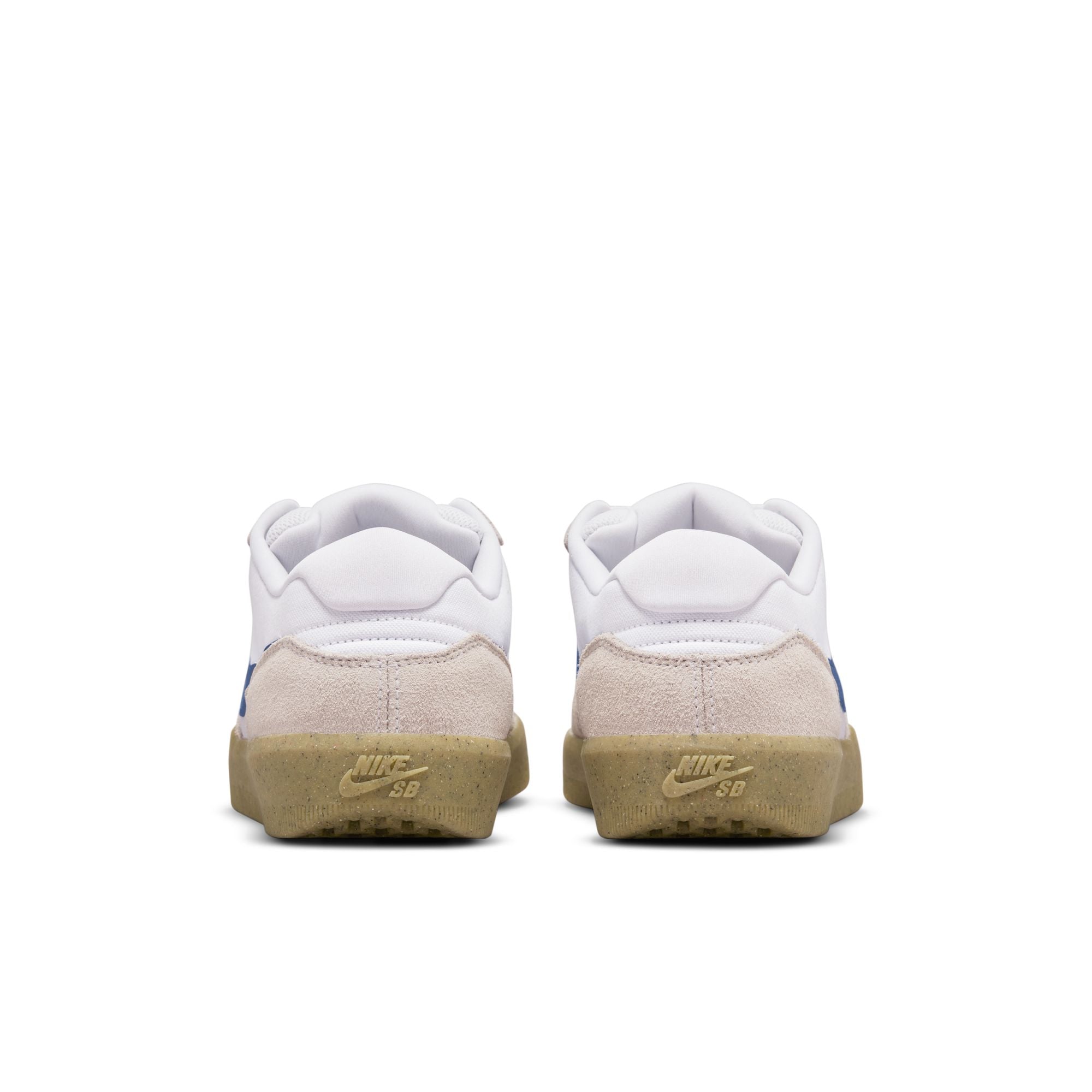 Nike SB Force 58 Shoes - White/Navy-White-Light Gum-Brown