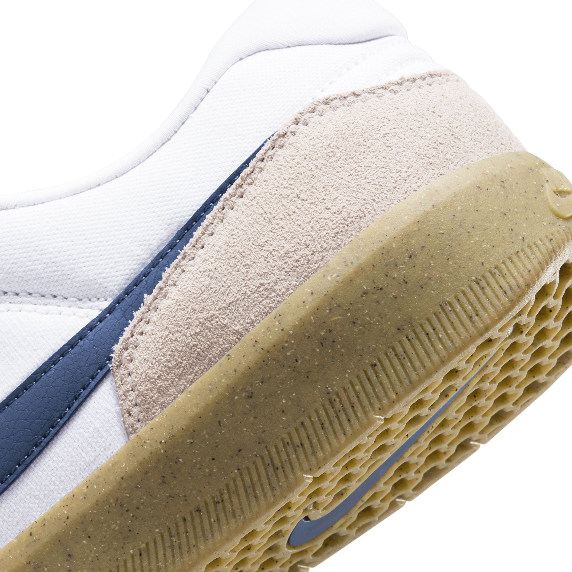 Nike SB Force 58 Shoes - White/Navy-White-Light Gum-Brown