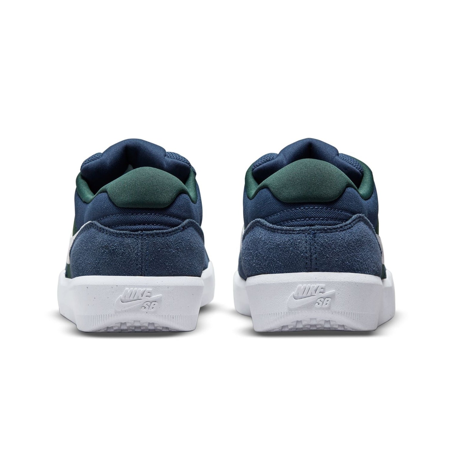 Nike SB Force 58 Shoes - Navy/Summit White-Noble Green