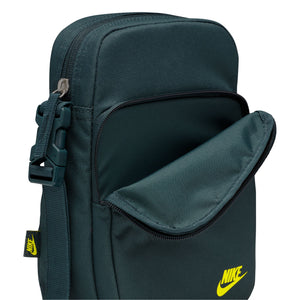 Nike Heritage Shoulder Bag - Deep Jungle/High Voltage