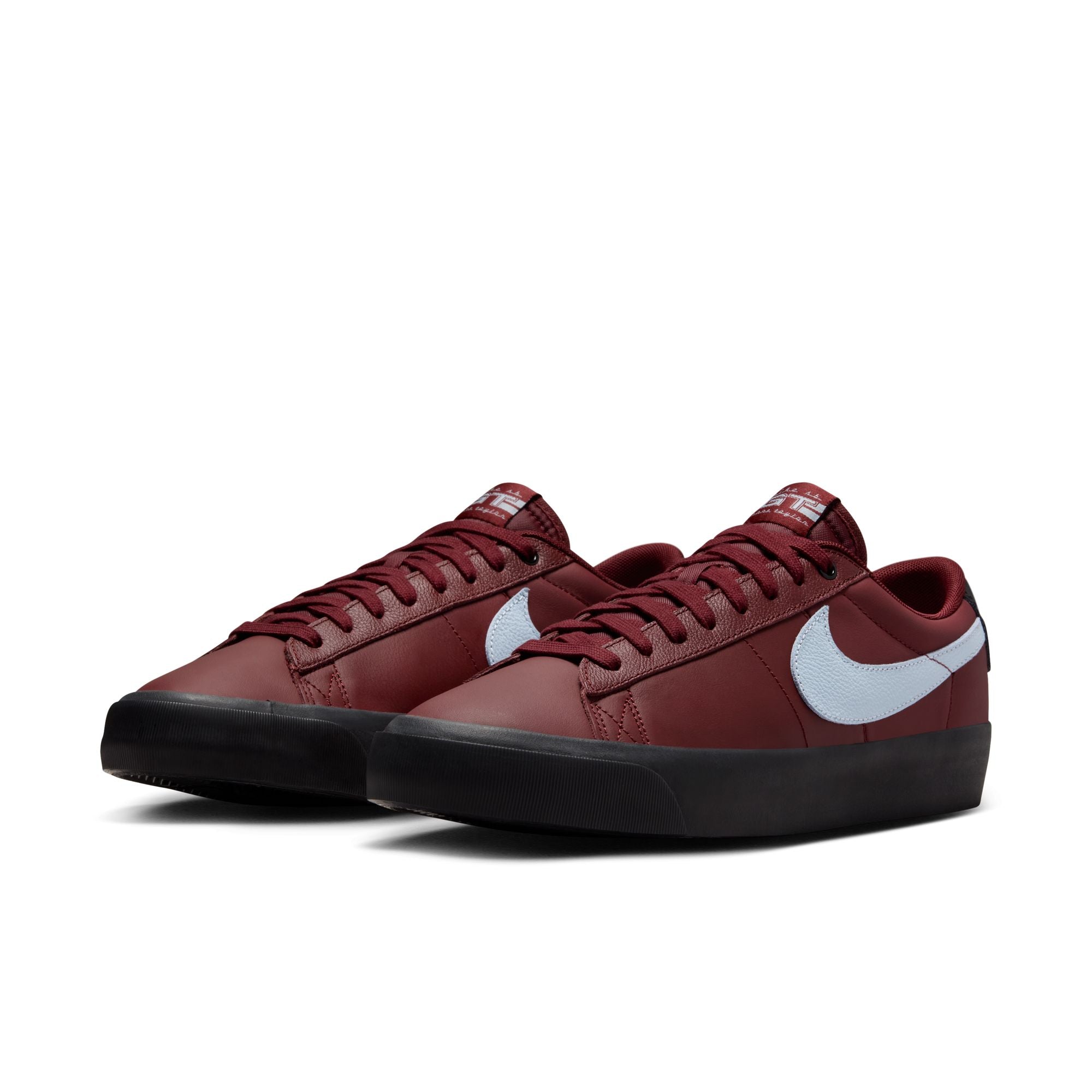 Nike SB Zoom Blazer Low GT Shoes - Dark Team Red/Lt Armory Blue