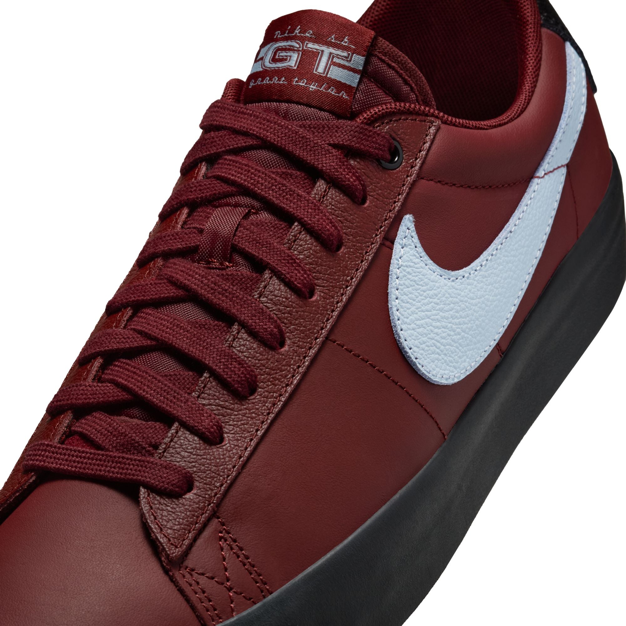 Nike SB Zoom Blazer Low GT Shoes - Dark Team Red/Lt Armory Blue