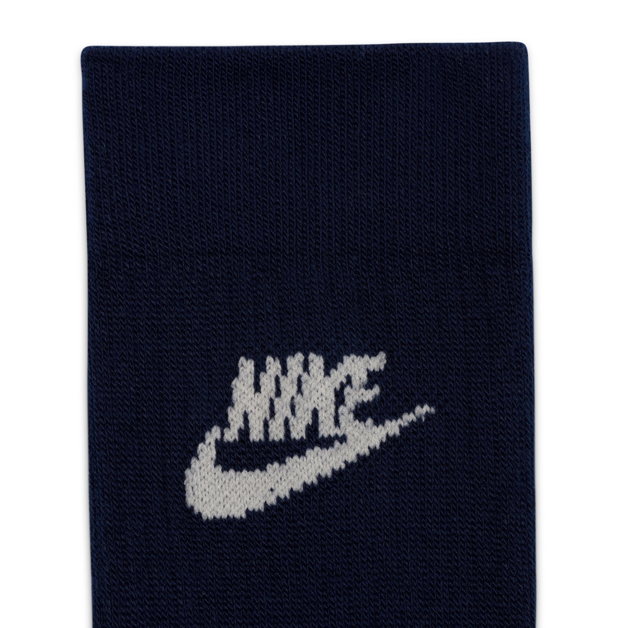 Nike Everyday Essential Crew 3 Pack Socks - Navy/Tan/Grey