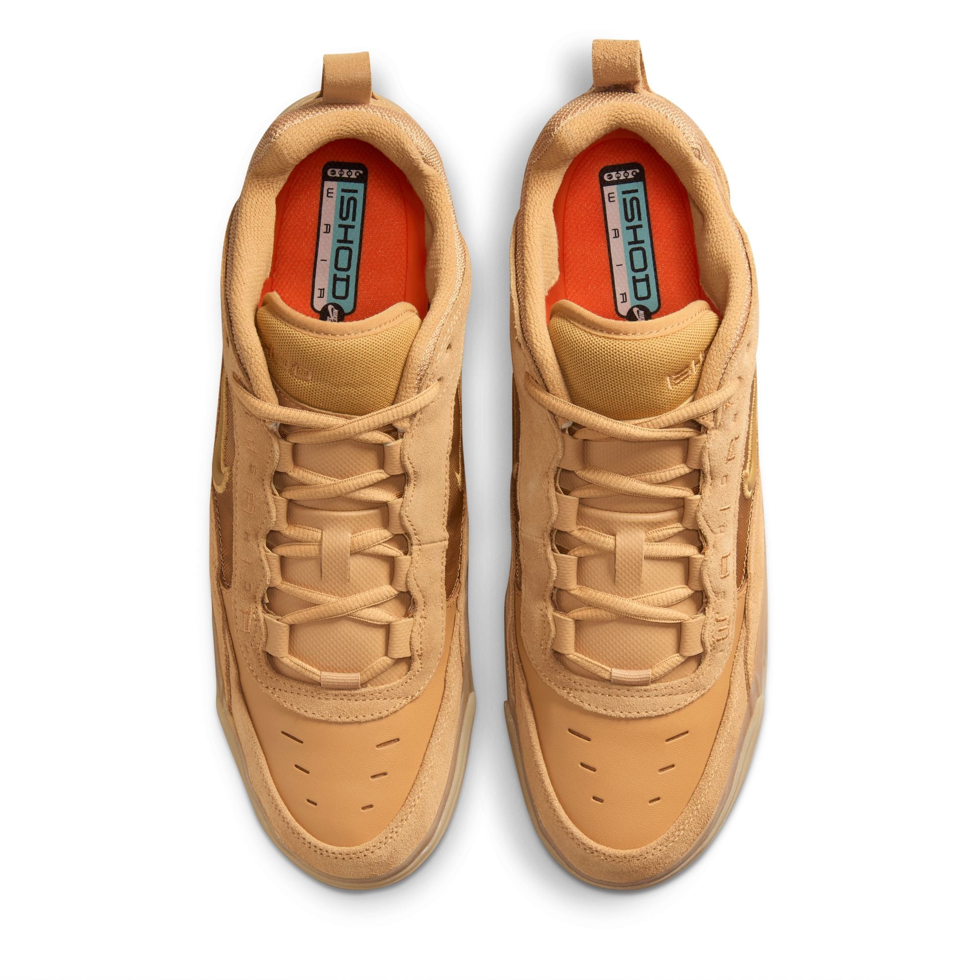 Nike Air Max Ishod Shoe - Flax/Wheat-Flax-Safety Orange