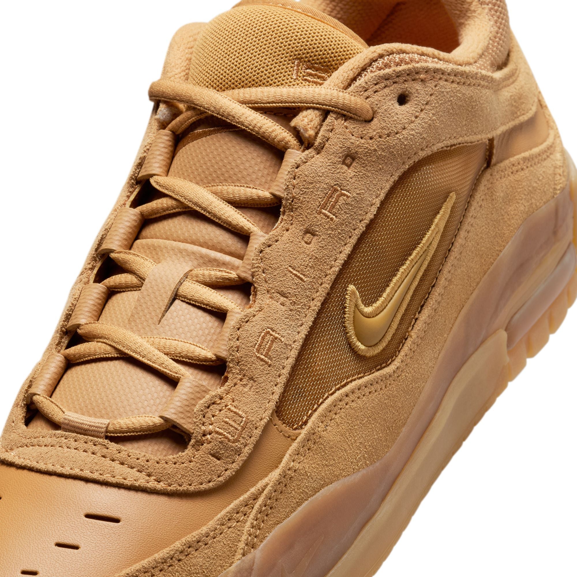 Nike Air Max Ishod Shoe - Flax/Wheat-Flax-Safety Orange