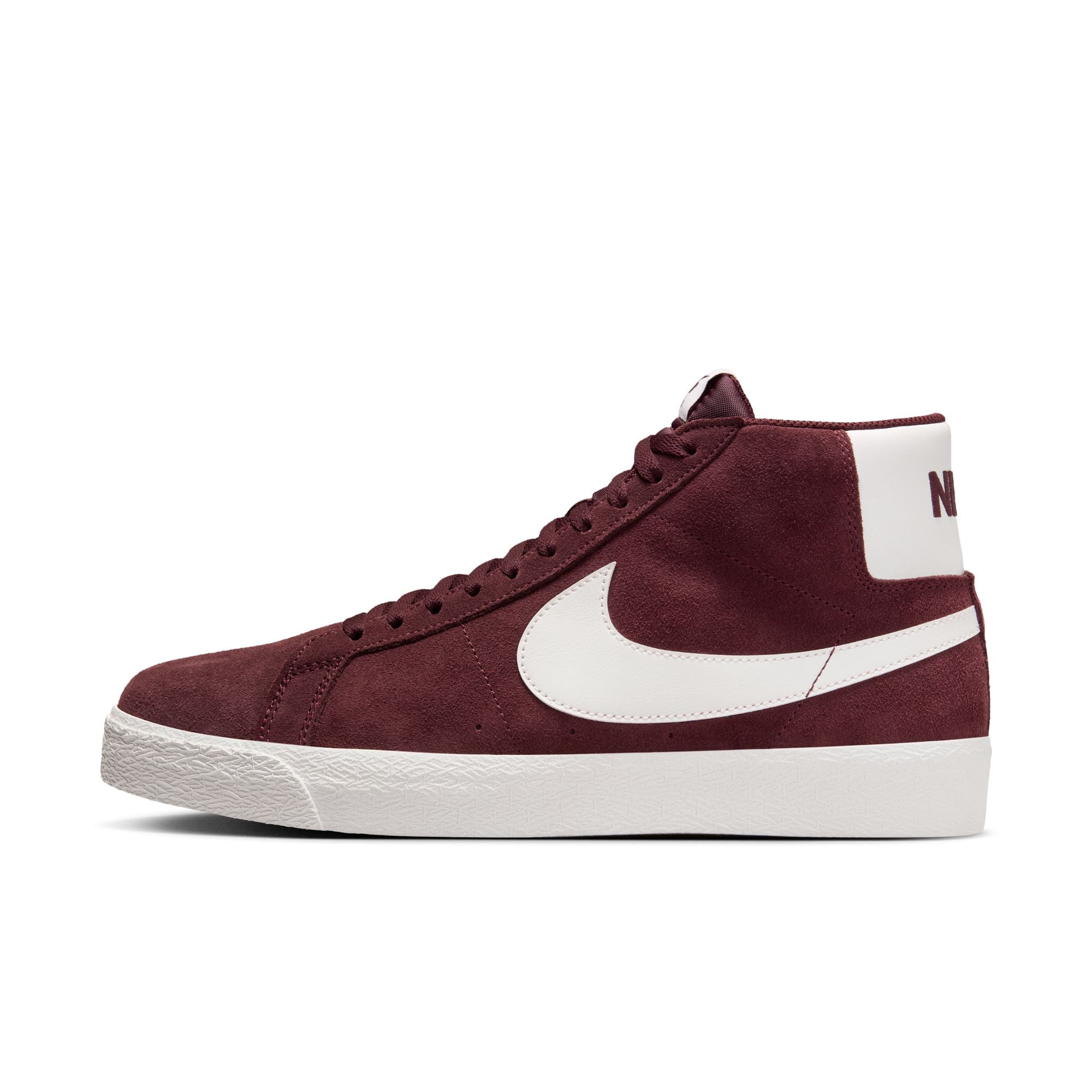 Nike SB Zoom Blazer Mid Shoes - Burgundy Crush/Summit White