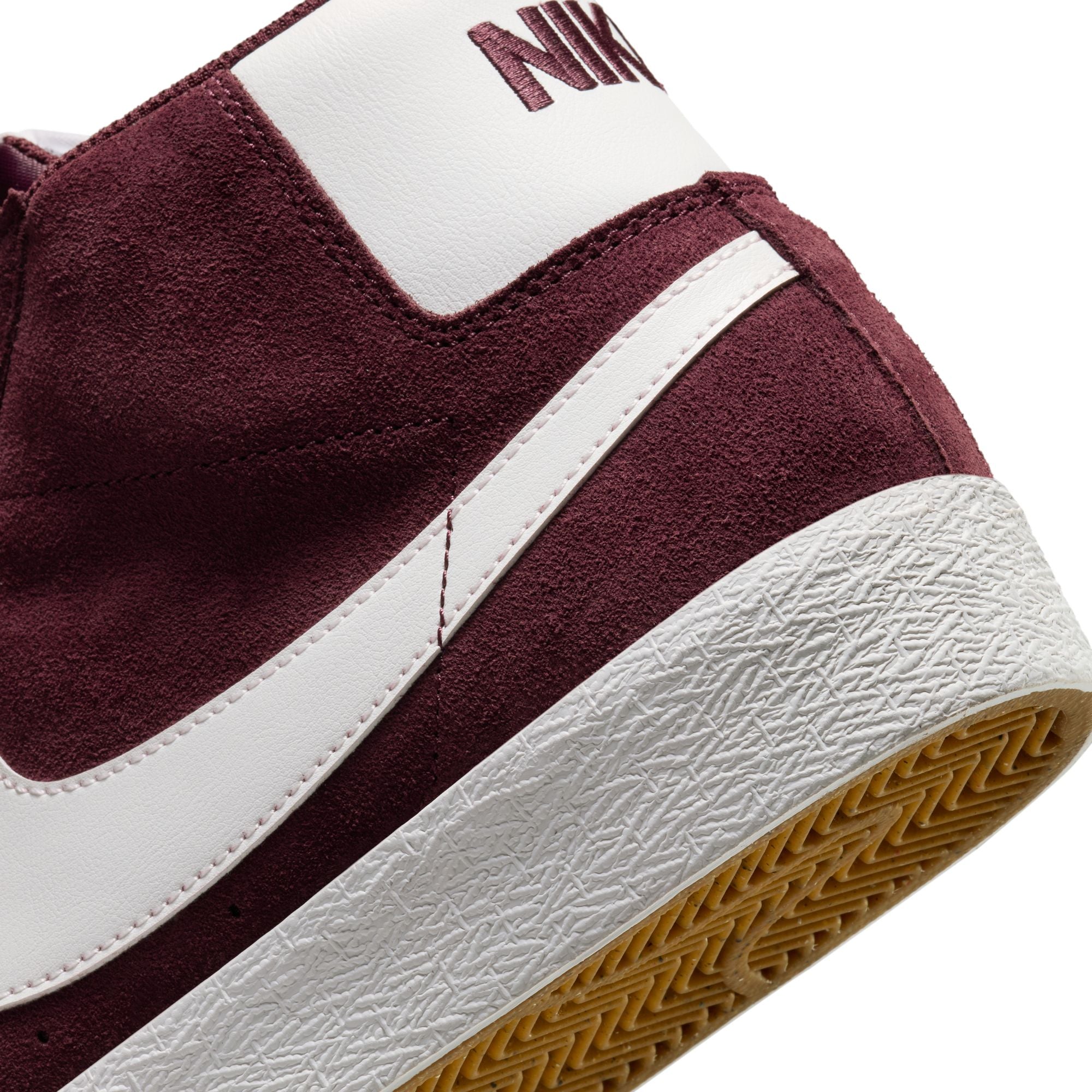 Nike SB Zoom Blazer Mid Shoes - Burgundy Crush/Summit White