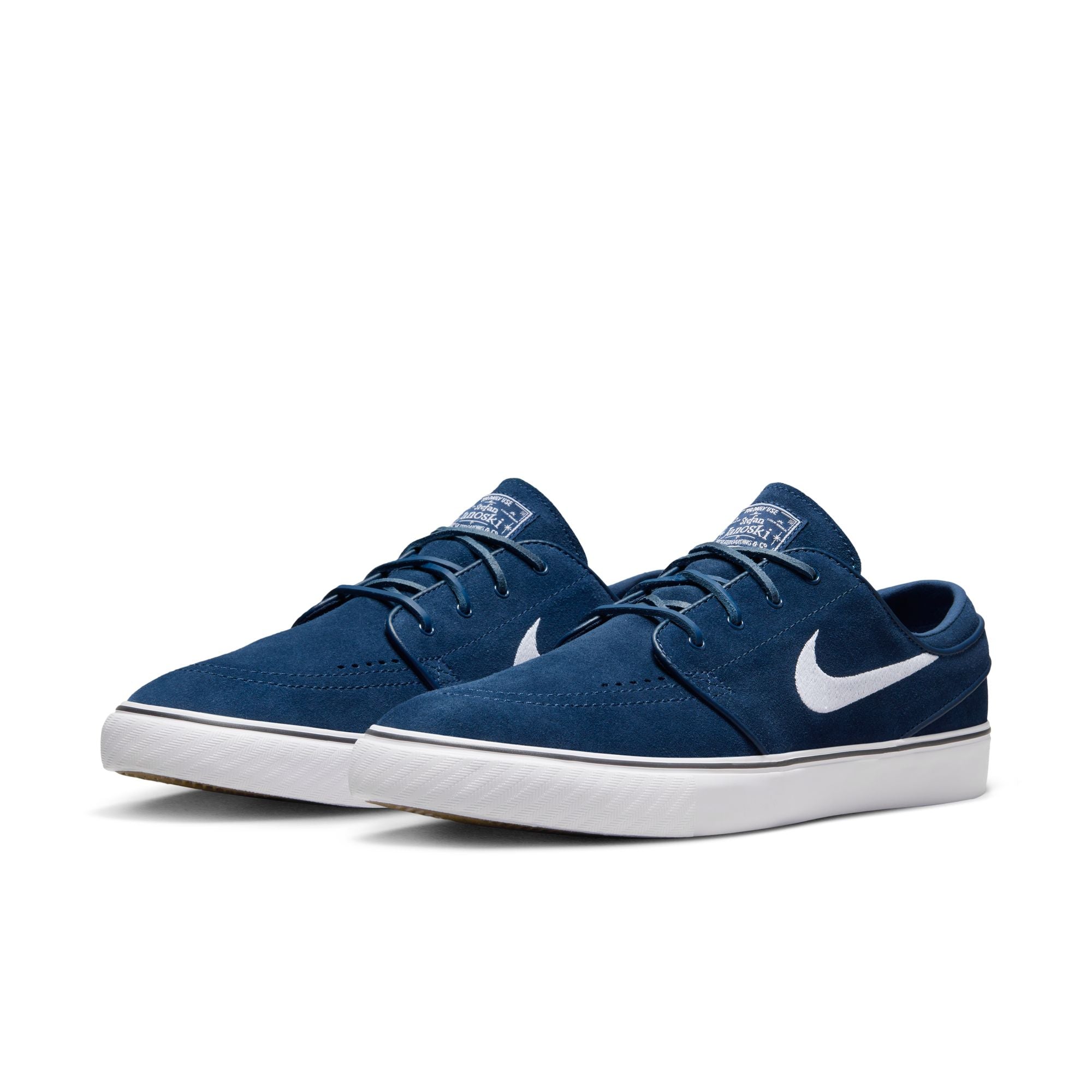 Nike SB Janoski OG+ Shoes - Navy/White-Navy-White UK6