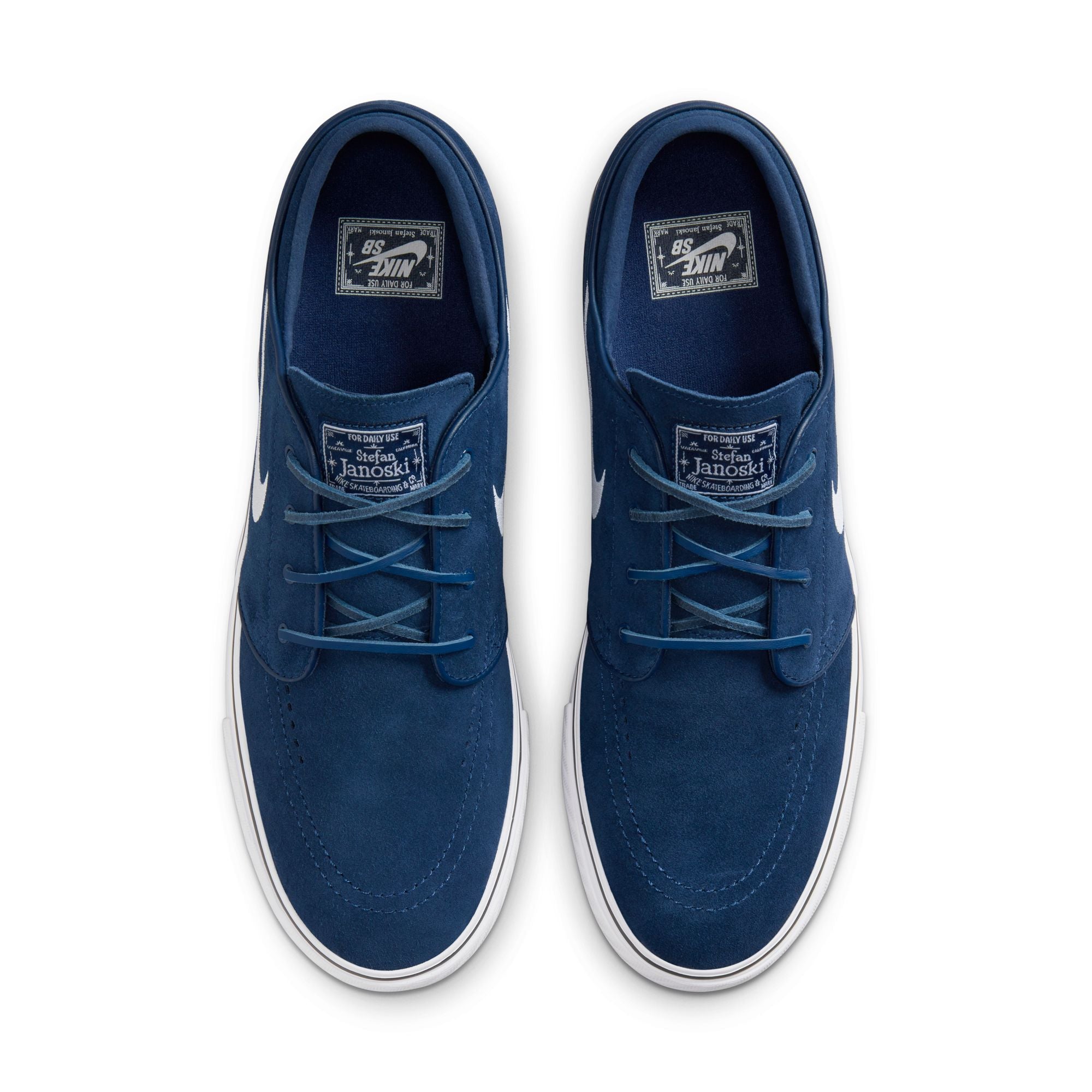 Nike SB Janoski OG+ Shoes - Navy/White-Navy-White