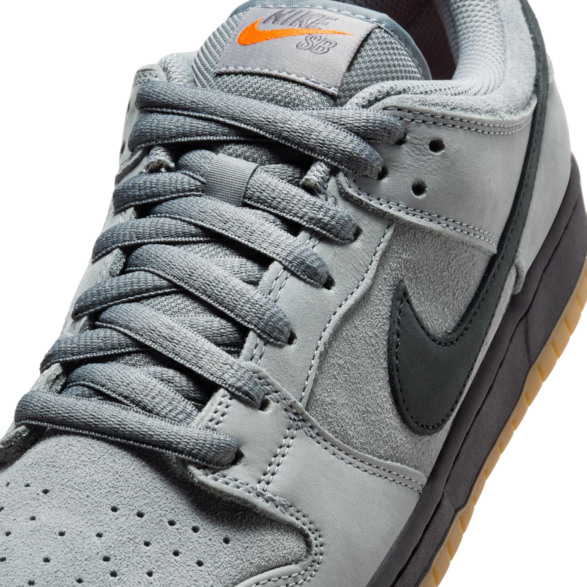 Nike SB Dunk Low Pro ISO Shoes - Cool Grey/Black-Cool Grey-Dark Grey
