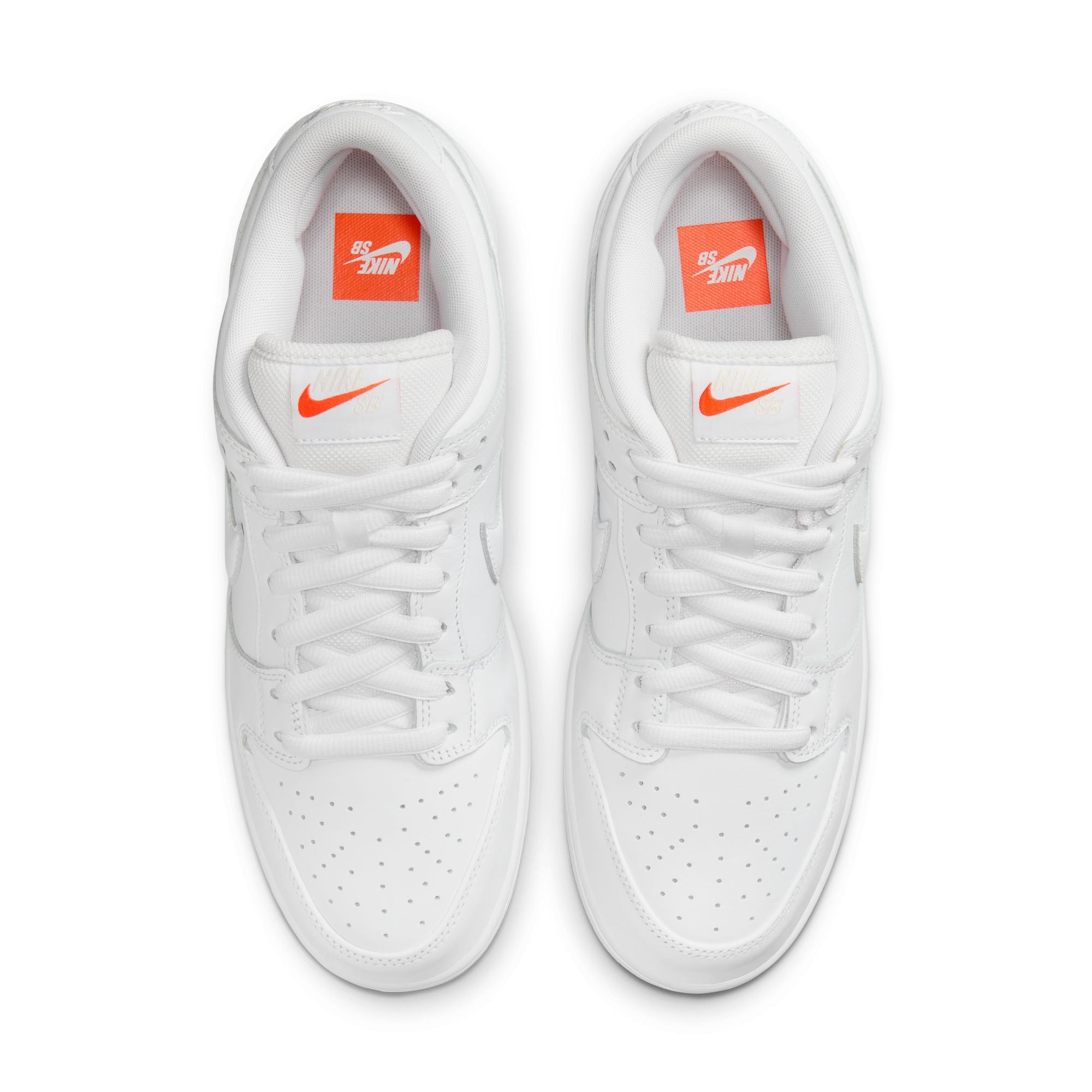 Nike SB Dunk Low Pro ISO Shoes - White/White-White