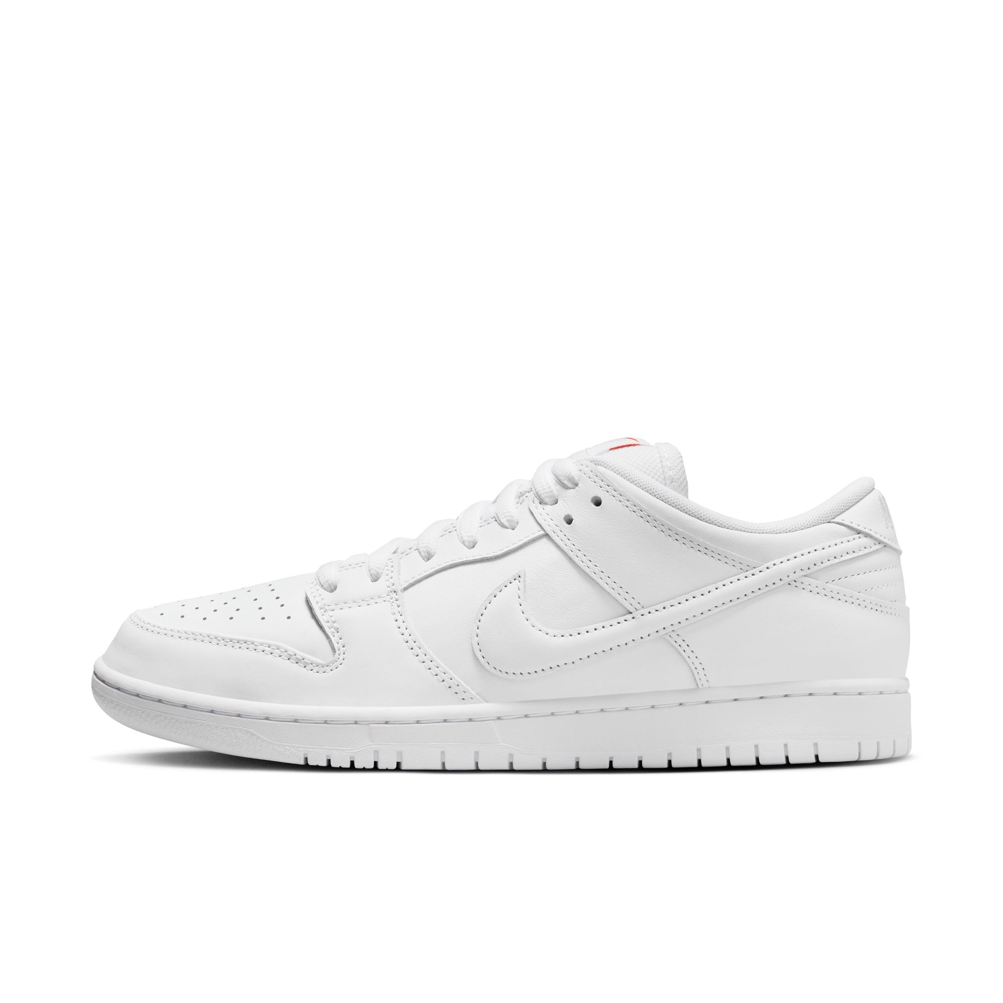 Nike SB Dunk Low Pro ISO Shoes - White/White-White