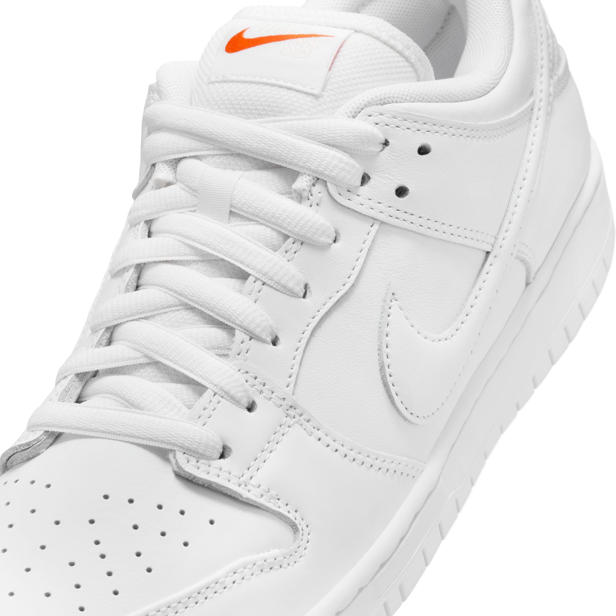 Nike SB Dunk Low Pro ISO Shoes - White/White-White