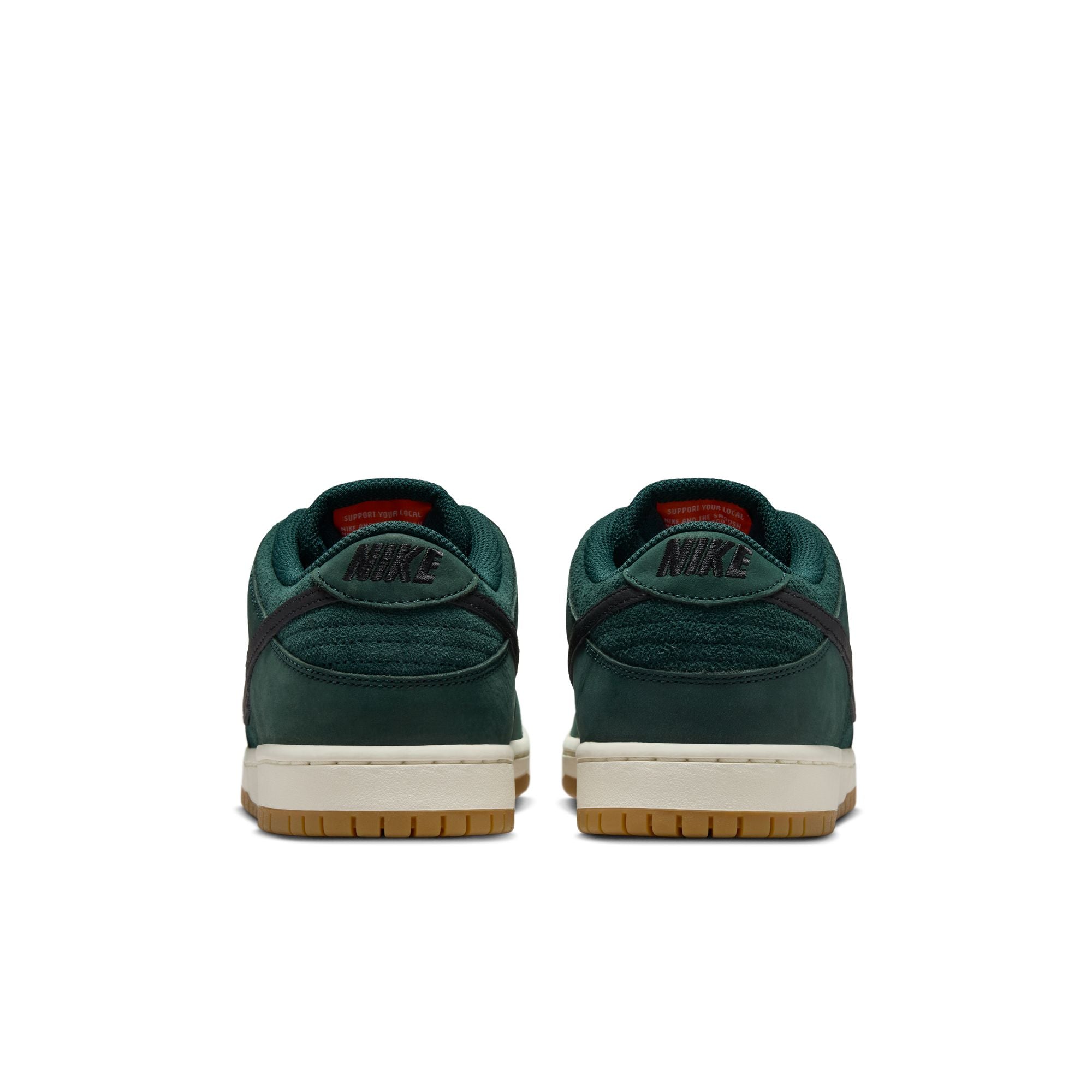 Nike SB Dunk Low Pro ISO Shoes - Deep Fir/Black-Fir-Sail